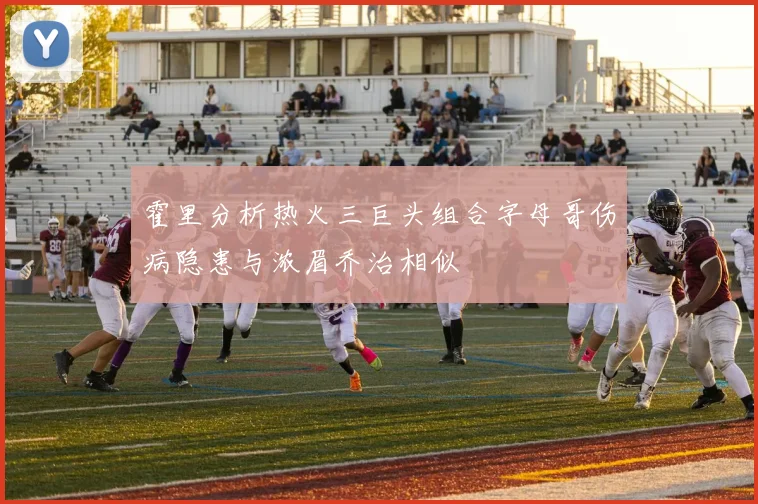霍里分析热火三巨头组合字母哥伤病隐患与浓眉乔治相似